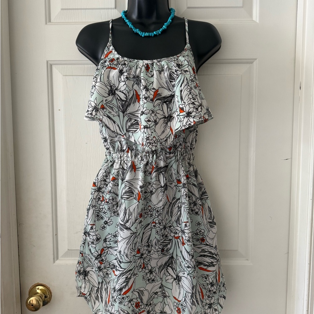 Atmosphere Mint Floral Dress